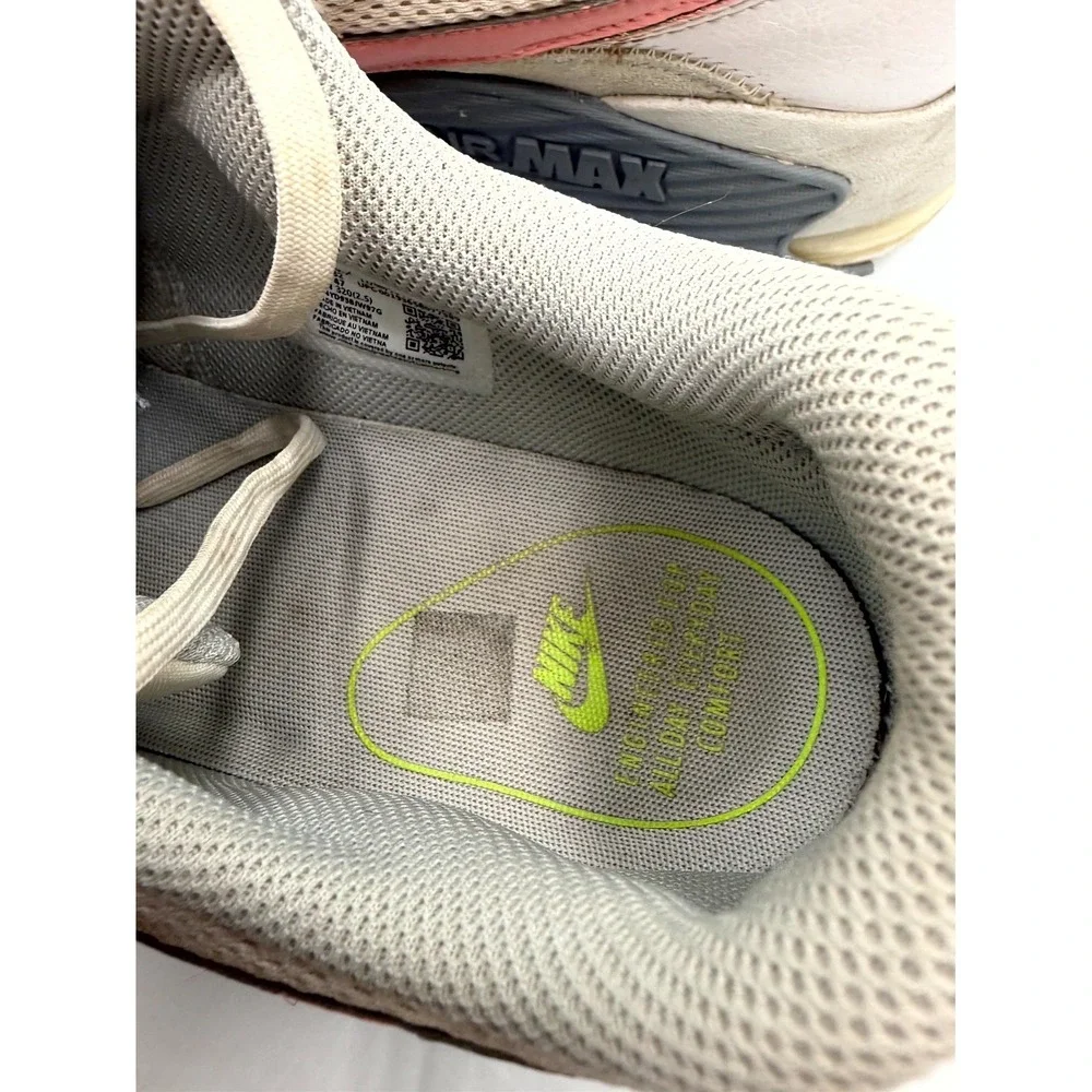 Nike Air Max Excee Indigo Fog CD4165-103 Men 14 Sneaker White Mesh Lace Up Shoes - Picture 7 of 9